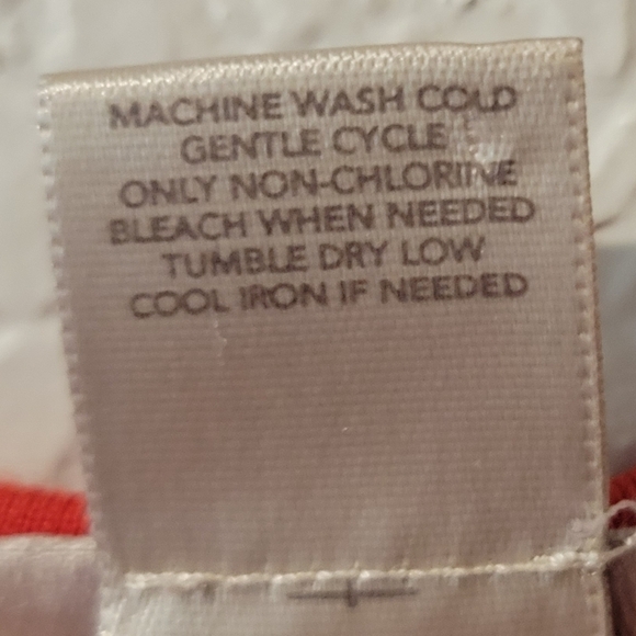 054. LOFT Orange 3/4 sleeve tunic/dress. - Picture 6 of 6